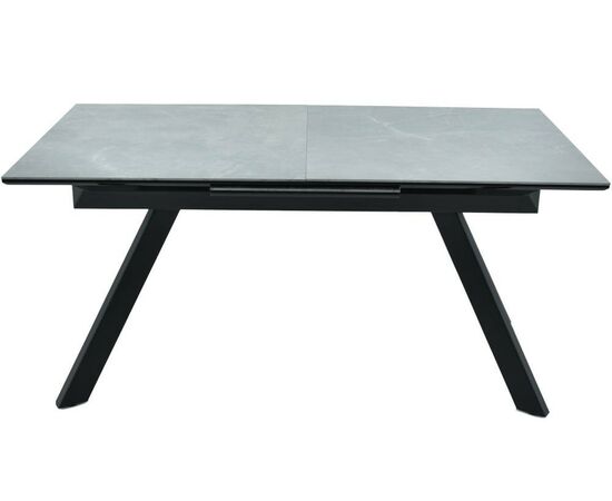 Стол «Como» Bayona Grey Natural, каркас черный, изображение 3 | Интернет магазин мебели и декора LifeDekor