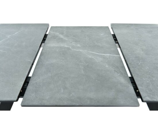 Стол «Como» Bayona Grey Natural, каркас черный, изображение 5 | Интернет магазин мебели и декора LifeDekor