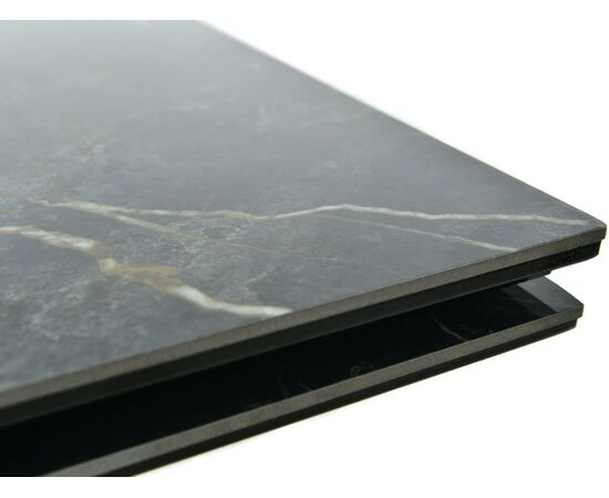 Стол «Monaco» Noir Desir Bocciardato, каркас черный, изображение 9 | Интернет магазин мебели и декора LifeDekor