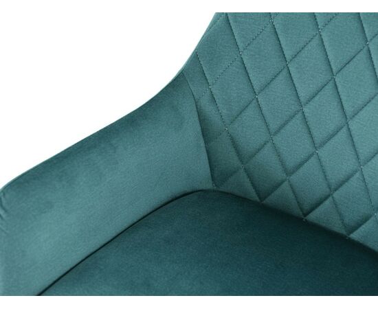 Стул «Ardeko», Монолит Эмеральд, опоры черные, изображение 9 | Интернет магазин мебели и декора LifeDekor