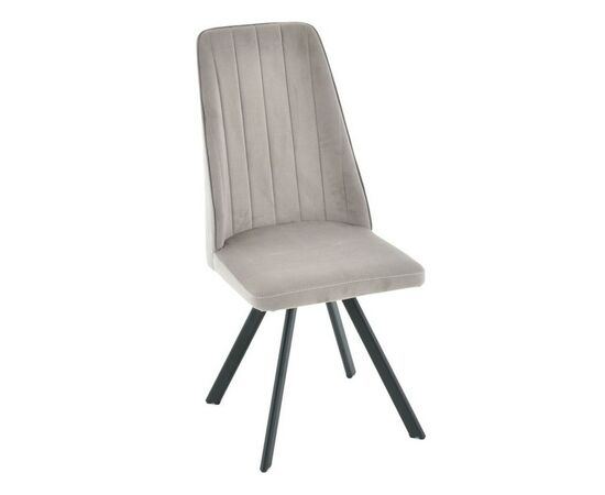 Стул «Silvio», Vivaldi 06, опоры черные, изображение 4 | Интернет магазин мебели и декора LifeDekor