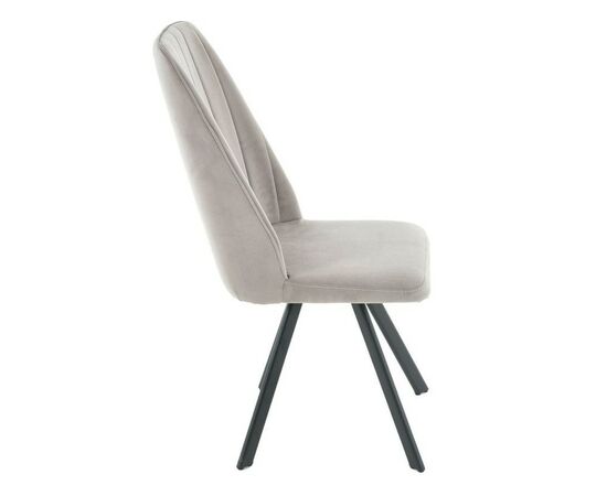 Стул «Silvio», Vivaldi 06, опоры черные, изображение 6 | Интернет магазин мебели и декора LifeDekor