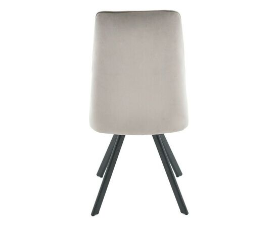 Стул «Silvio», Vivaldi 06, опоры черные, изображение 10 | Интернет магазин мебели и декора LifeDekor