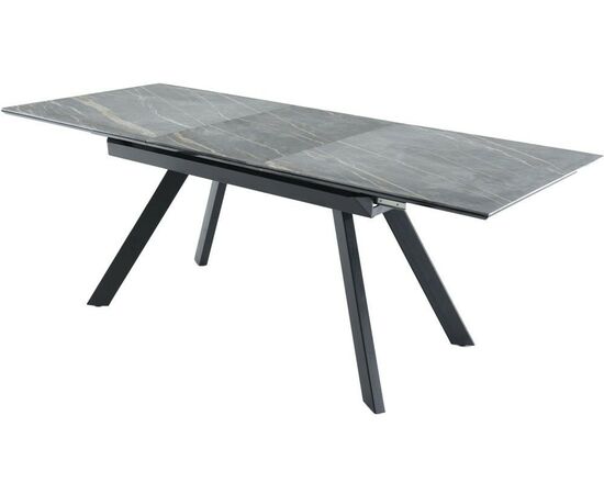 Стол «Como» Noir desir Bocciardato, каркас черный, изображение 5 | Интернет магазин мебели и декора LifeDekor