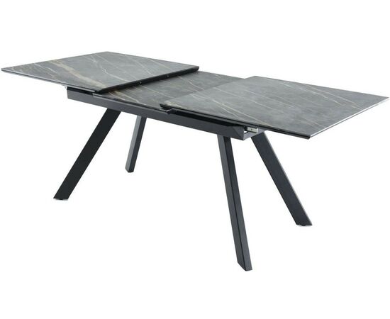 Стол «Como» Noir desir Bocciardato, каркас черный, изображение 7 | Интернет магазин мебели и декора LifeDekor