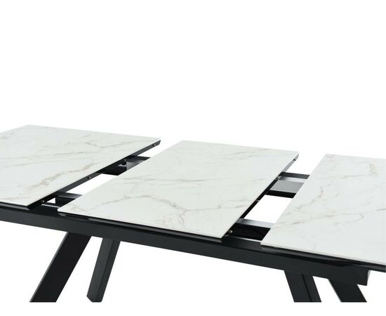 Стол «Como» Calacata vaglioro, каркас черный, изображение 8 | Интернет магазин мебели и декора LifeDekor