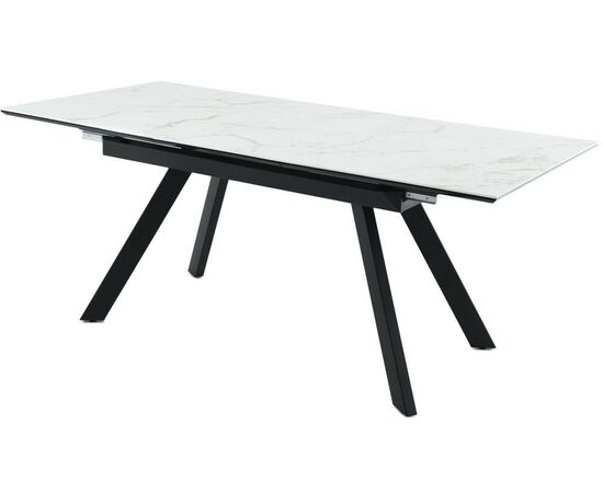 Стол «Como» Calacata vaglioro, каркас черный, изображение 10 | Интернет магазин мебели и декора LifeDekor