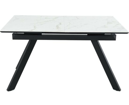 Стол «Como» Calacata vaglioro, каркас черный, изображение 3 | Интернет магазин мебели и декора LifeDekor