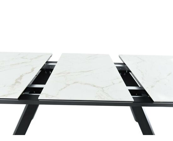 Стол «Como» Calacata vaglioro, каркас черный, изображение 9 | Интернет магазин мебели и декора LifeDekor