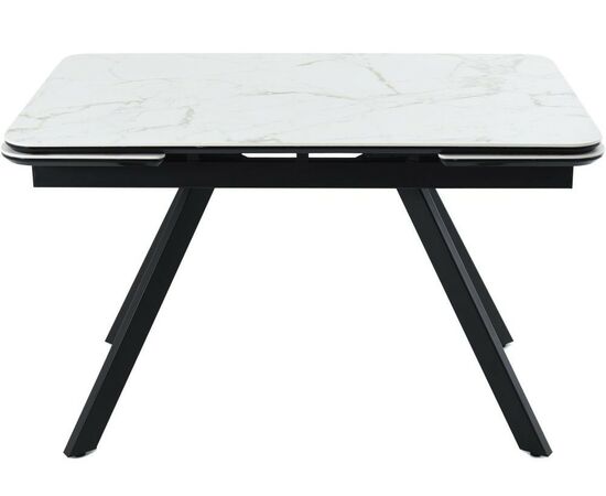 Стол «Леон» Calacata vaglioro, каркас черный, изображение 2 | Интернет магазин мебели и декора LifeDekor