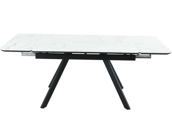 Стол «Леон» Calacata vaglioro, каркас черный, изображение 7 | Интернет магазин мебели и декора LifeDekor