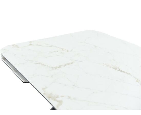 Стол «Леон» Calacata vaglioro, каркас черный, изображение 10 | Интернет магазин мебели и декора LifeDekor