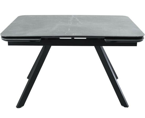 Стол «Леон» Bayona Grey Natural, каркас черный, изображение 3 | Интернет магазин мебели и декора LifeDekor