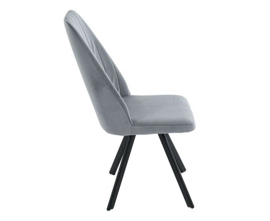 Стул «Silvio», Vivaldi 07, опоры черные, изображение 5 | Интернет магазин мебели и декора LifeDekor