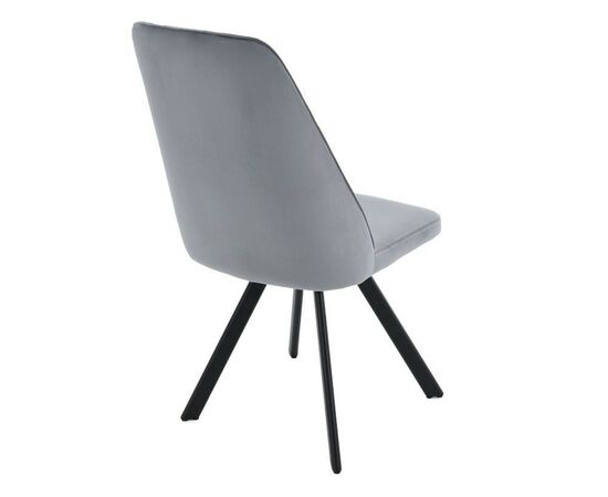 Стул «Silvio», Vivaldi 07, опоры черные, изображение 7 | Интернет магазин мебели и декора LifeDekor