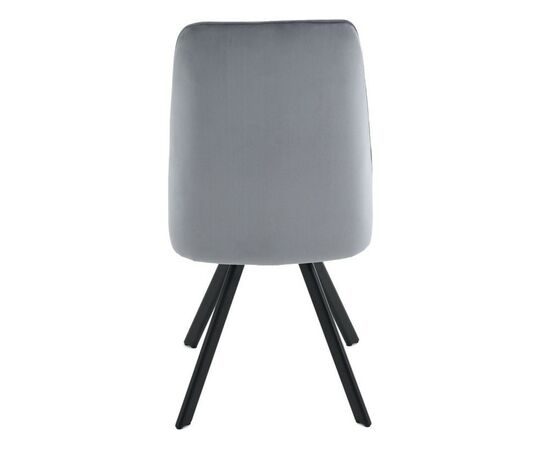 Стул «Silvio», Vivaldi 07, опоры черные, изображение 8 | Интернет магазин мебели и декора LifeDekor