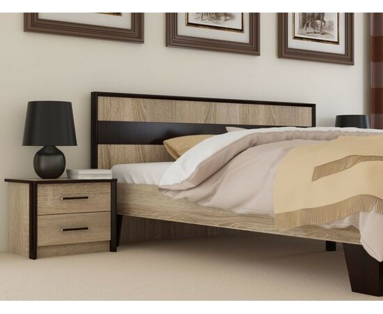 Тумба «Эшли», Венге/сонома, изображение 4 | Интернет магазин мебели и декора LifeDekor