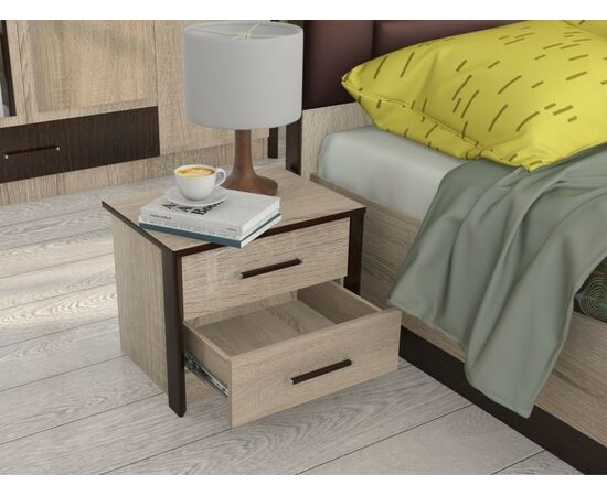 Тумба «Эшли», Венге/сонома, изображение 5 | Интернет магазин мебели и декора LifeDekor