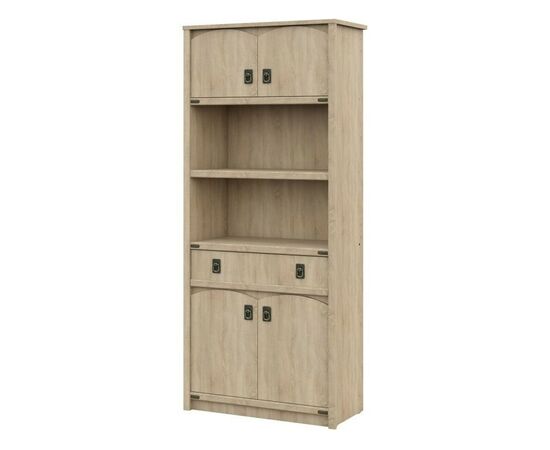 Шкаф «Валенсия» 4д1ящ, Дуб сонома, изображение 2 | Интернет магазин мебели и декора LifeDekor