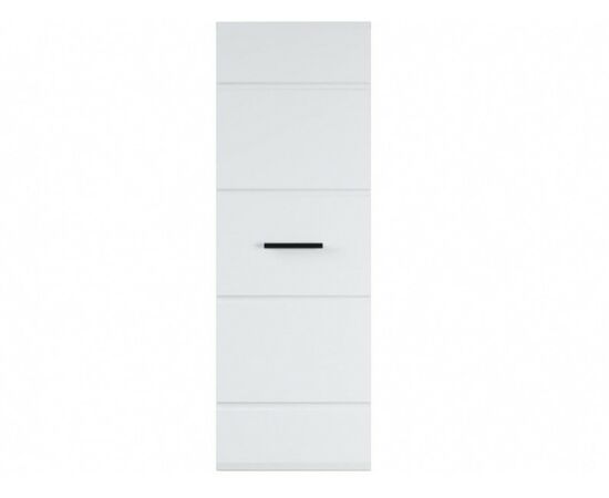 Пенал «Йорк» навесной, Белый/белый глянец | Интернет магазин мебели и декора LifeDekor