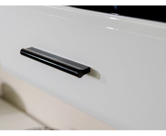 Пенал-витрина «Йорк» навесная (01) ПР, Белый/белый глянец, изображение 8 | Интернет магазин мебели и декора LifeDekor