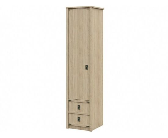 Пенал «Валенсия» 1д2ящ, Дуб сонома | Интернет магазин мебели и декора LifeDekor