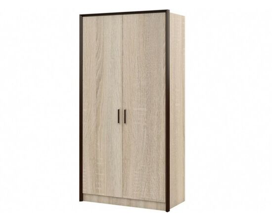 Шкаф «Эшли» 2дв, Венге/сонома | Интернет магазин мебели и декора LifeDekor
