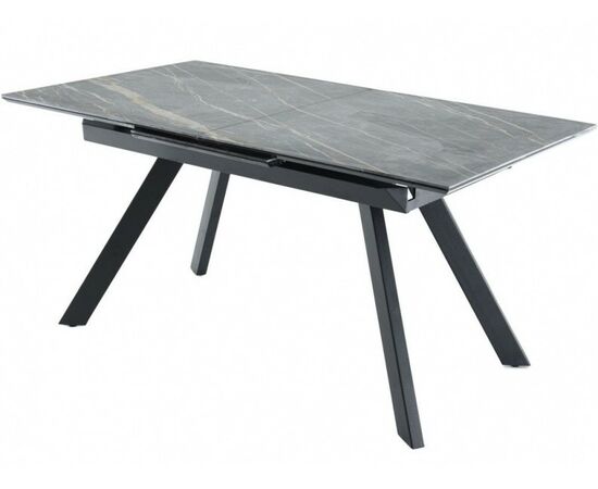 Стол «Como» Noir desir Bocciardato, каркас черный | Интернет магазин мебели и декора LifeDekor