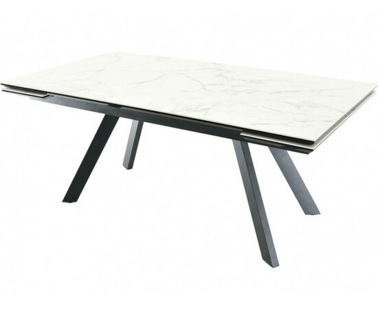 Стол «Monaco» Calacata vaglioro, каркас черный | Интернет магазин мебели и декора LifeDekor