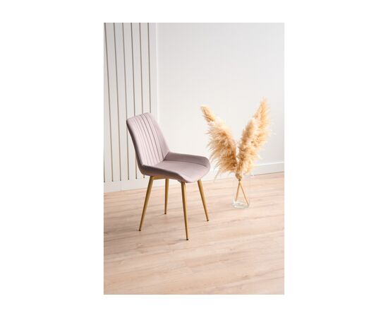 Стул на металлокаркасе Седа латте (zd 290) / золотой np, изображение 3 | Интернет магазин мебели и декора LifeDekor