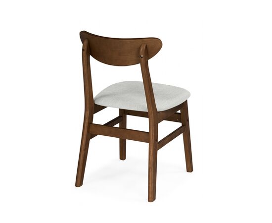 Стул деревянный Okava бежевый / орех, изображение 4 | Интернет магазин мебели и декора LifeDekor