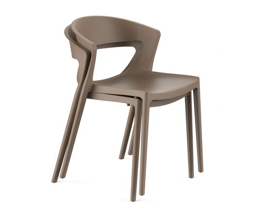 Пластиковый стул Градно капучино, изображение 4 | Интернет магазин мебели и декора LifeDekor