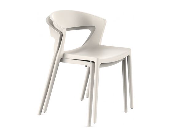 Пластиковый стул Градно светло-бежевый, изображение 4 | Интернет магазин мебели и декора LifeDekor