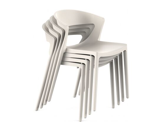 Пластиковый стул Градно светло-бежевый, изображение 5 | Интернет магазин мебели и декора LifeDekor