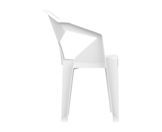 Пластиковый стул Гекса кремовый, изображение 2 | Интернет магазин мебели и декора LifeDekor
