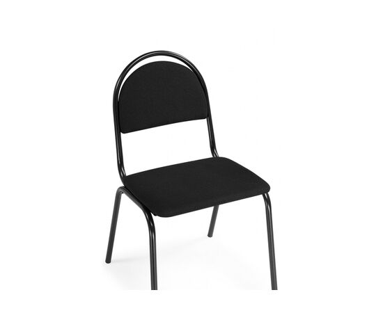 Стул на металлокаркасе Гумер ткань черный / темный мусс, изображение 5 | Интернет магазин мебели и декора LifeDekor