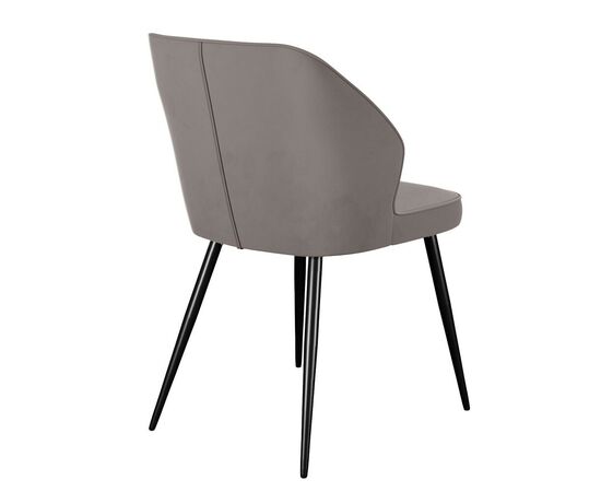 Стул DikLine 222 B5 LATTE, ножки черные, изображение 3 | Интернет магазин мебели и декора LifeDekor