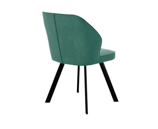 Стул DikLine 232M поворотный Z39 авокадо, ножки черные, изображение 3 | Интернет магазин мебели и декора LifeDekor