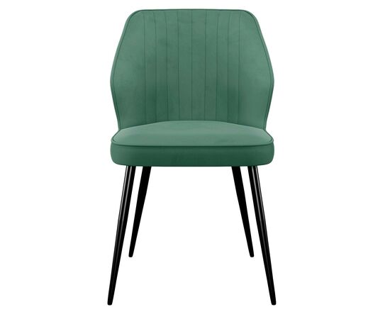 Стул DikLine 222 Z39 авокадо, ножки черные, изображение 2 | Интернет магазин мебели и декора LifeDekor