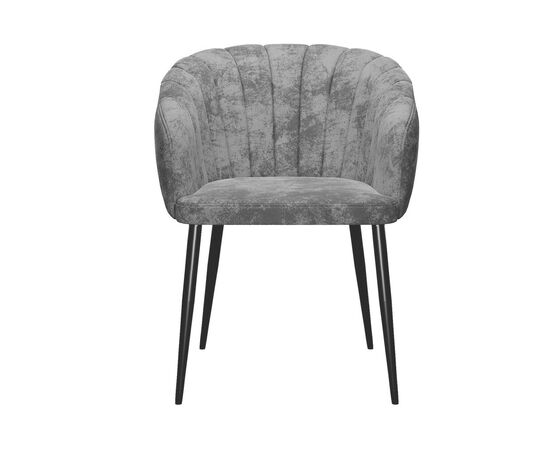 Стул DikLine 441М M14 серый, ножки черные, изображение 2 | Интернет магазин мебели и декора LifeDekor