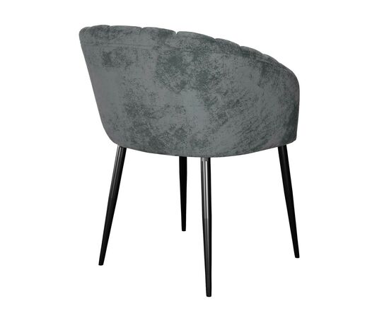 Стул DikLine 441М M14 серый, ножки черные, изображение 4 | Интернет магазин мебели и декора LifeDekor