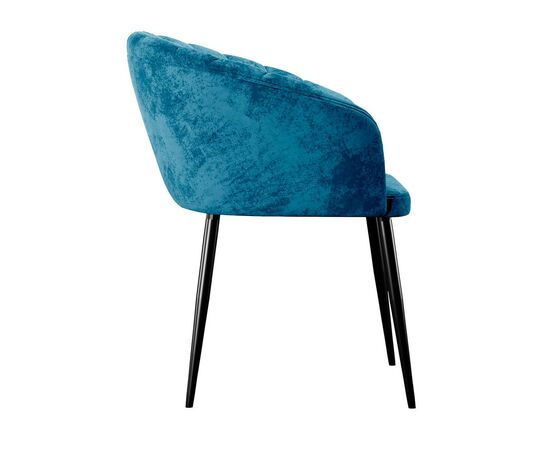 Стул DikLine 441М M19 бирюза, ножки черные, изображение 3 | Интернет магазин мебели и декора LifeDekor