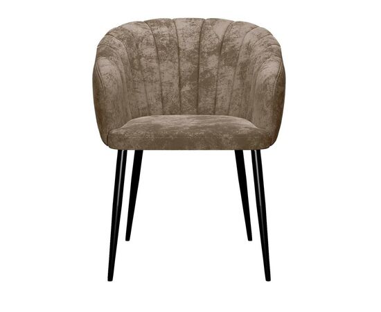 Стул DikLine 441М M05 шоколад, ножки черные, изображение 2 | Интернет магазин мебели и декора LifeDekor