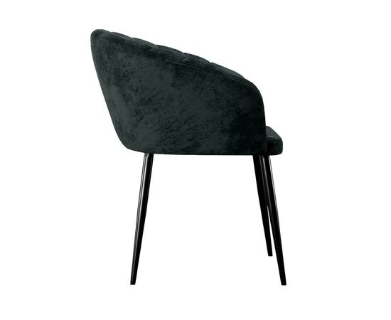 Стул DikLine 441М M18 черный, ножки черные, изображение 4 | Интернет магазин мебели и декора LifeDekor