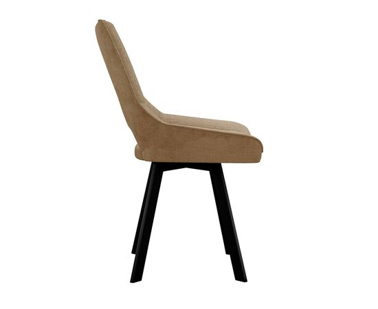 Стул DikLine 268 LA14 капучино, ножки черные, изображение 4 | Интернет магазин мебели и декора LifeDekor