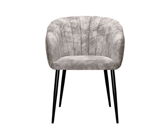 Стул DikLine 441М M02 бежевый, ножки черные, изображение 2 | Интернет магазин мебели и декора LifeDekor