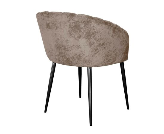 Стул DikLine 441М M05 шоколад, ножки черные, изображение 3 | Интернет магазин мебели и декора LifeDekor