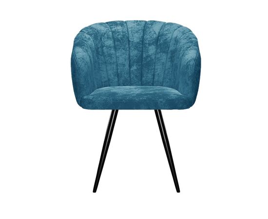 Стул DikLine 442М поворотный, M19 бирюза, ножки черные, изображение 4 | Интернет магазин мебели и декора LifeDekor