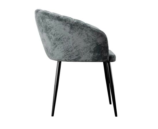 Стул DikLine 441М M14 серый, ножки черные, изображение 3 | Интернет магазин мебели и декора LifeDekor