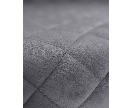 Набор 2 шт Стул барный DOBRIN CHRISTIAN'75, черные ножки, темно-серый велюр (V108-91), Вариант: черные ножки, темно-серый велюр (V108-91), изображение 10 | Интернет магазин мебели и декора LifeDekor